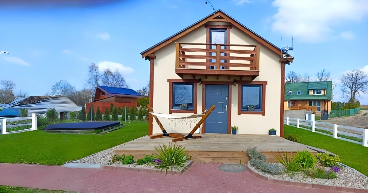 Domek 6 osobowy nad jeziorem semlińskim