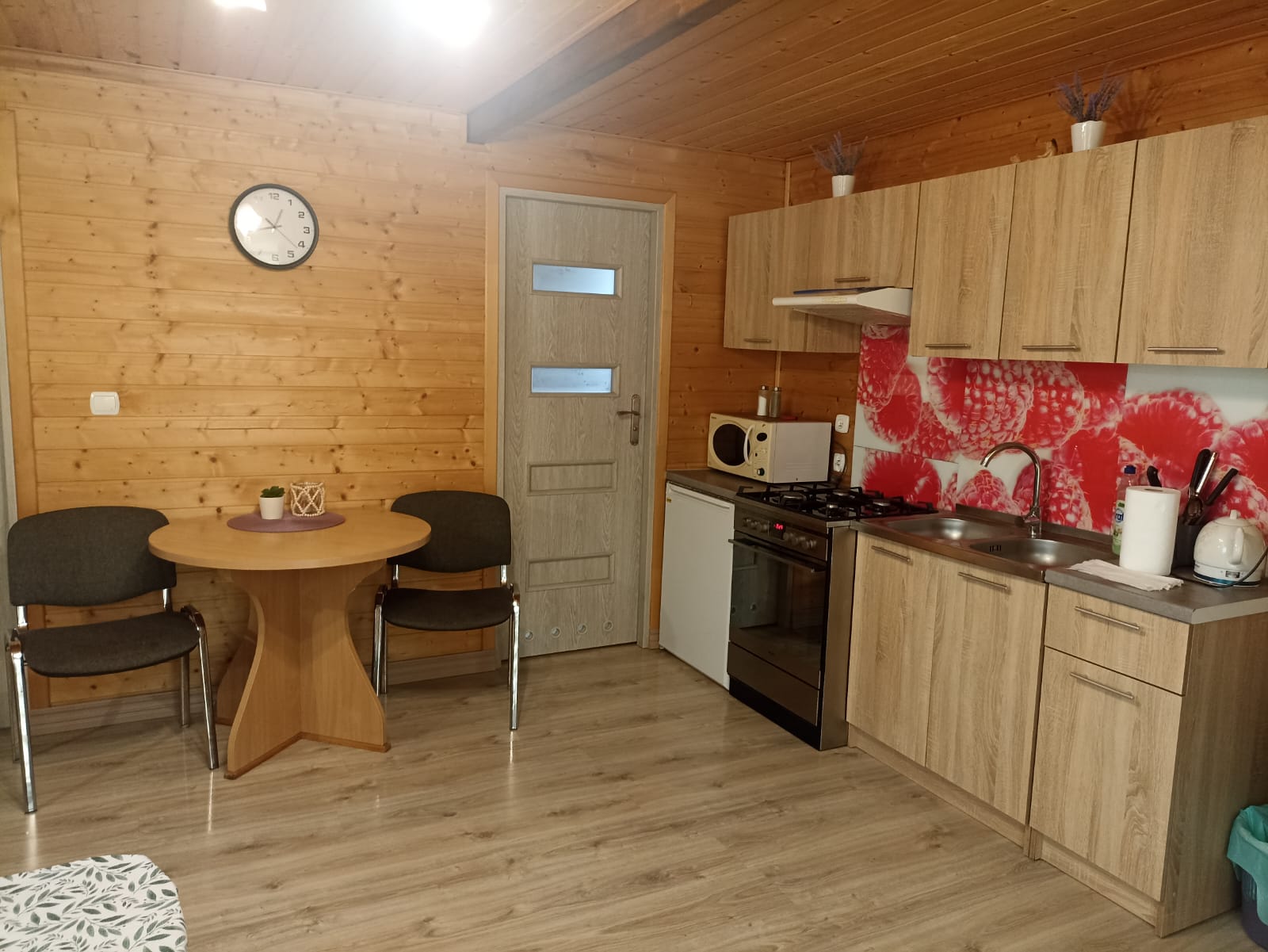 Kuchnia w domku 4 osobowym