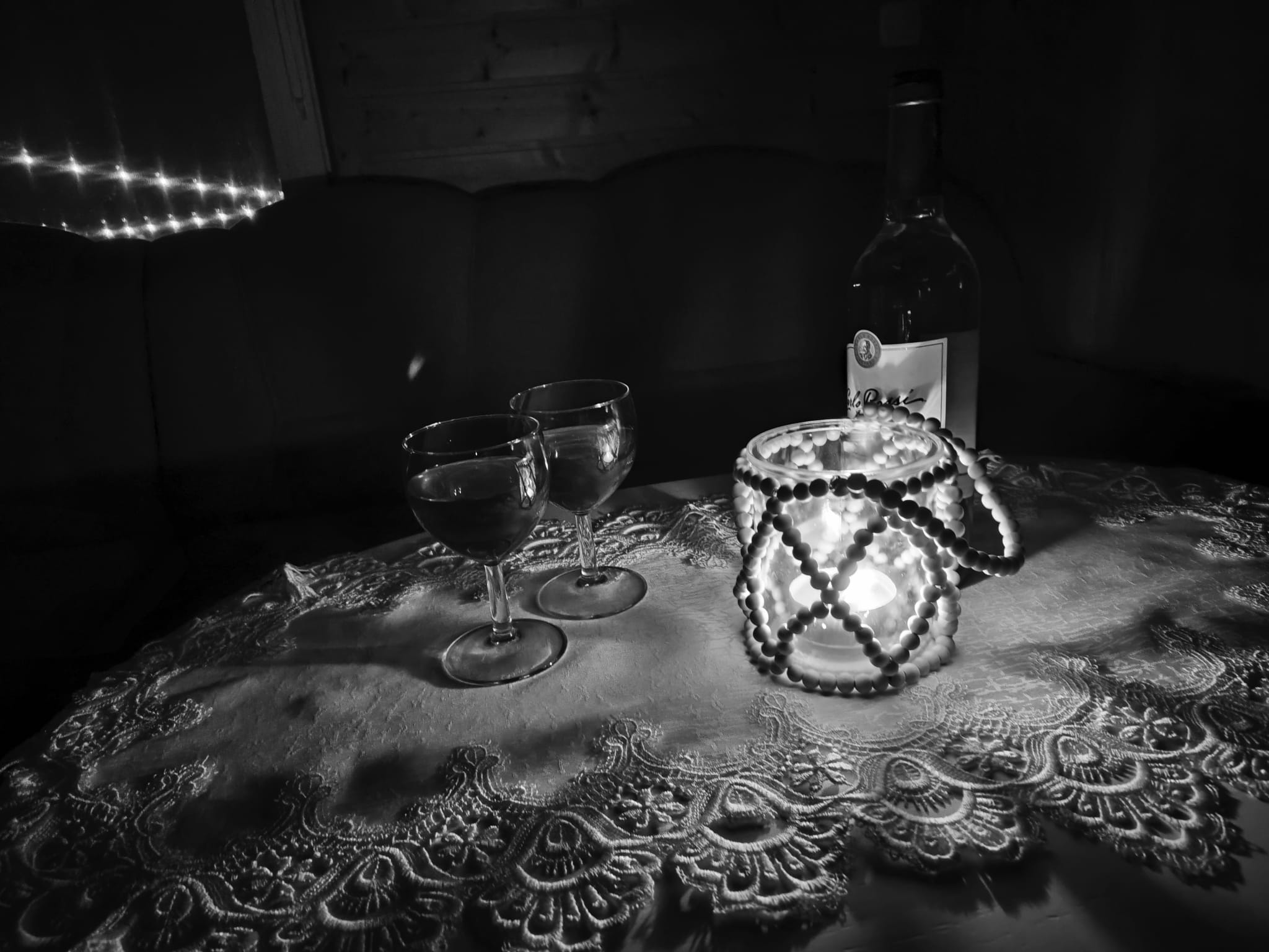 wieczorny klimat w domky 4 osobowym